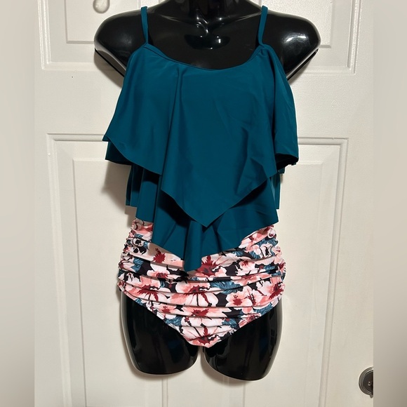 VeMee Bikini Swimsuit for Women High Waisted Bikini Two Piece Tankini Size S - Picture 5 of 11